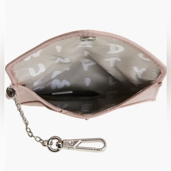 Aimee Kestenberg “ Ashley Pouch” Leather Wallet Clip in Tea Rose *NWT - Picture 12 of 12